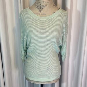 Express Dolman Mint Green Sweater